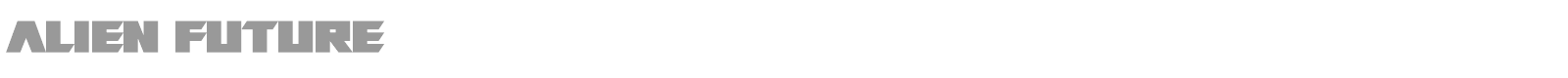 Alien Future font preview